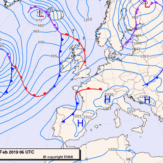 Previsioni meteo per mercoledì 20, giovedì 21, venerdì 22 (febbraio)