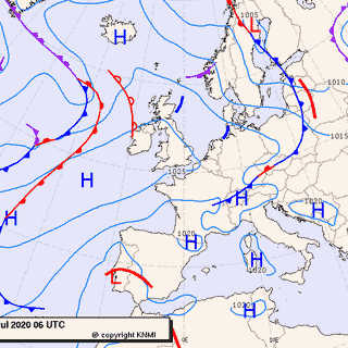 Previsioni meteo per martedì 21, mercoledì 22, giovedì 23 (luglio)