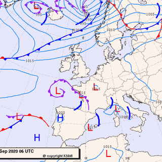 Previsioni meteo per lunedì 21, martedì 22, mercoledì 23 (settembre)