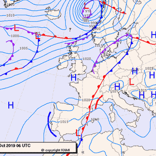 Previsioni meteo per martedì 22, mercoledì 23, giovedì 24 (ottobre)