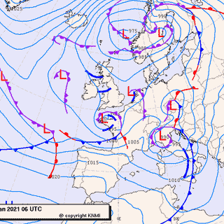 Previsioni meteo per sabato 23, domenica 24, lunedì 25 (gennaio)