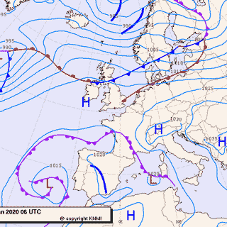Previsioni meteo per venerdì 24, sabato 25, domenica 26 (gennaio)