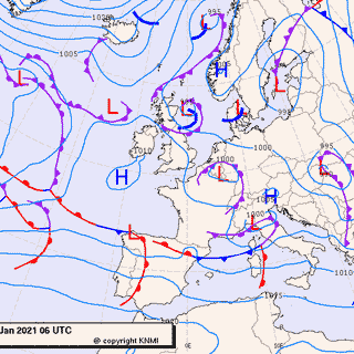 Previsioni meteo per lunedì 25, martedì 26, mercoledì 27 (gennaio)