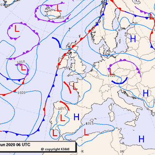 Previsioni meteo per giovedì 25, venerdì 26, sabato 27 (giugno)