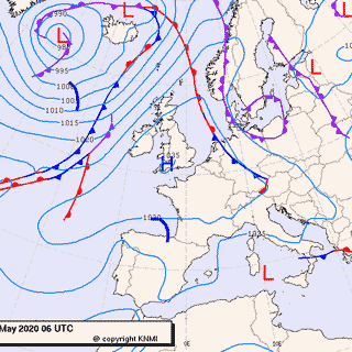 Previsioni meteo per lunedì 25, martedì 26, mercoledì 27 (maggio)