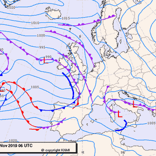 Previsioni meteo per lunedì 25, martedì 26, mercoledì 27 (novembre)