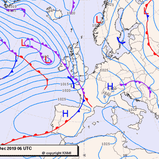 Previsioni meteo per giovedì 26, venerdì 27, sabato 28 (dicembre)