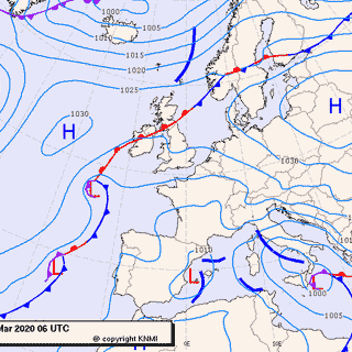 Previsioni meteo per giovedì 26, venerdì 27, sabato 28 (marzo)