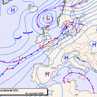 Previsioni meteo per sabato 26, domenica 27, lunedì 28 (ottobre)