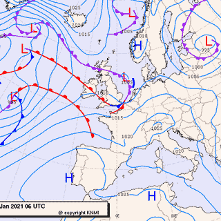 Previsioni meteo per mercoledì 27, giovedì 28, venerdì 29 (gennaio)
