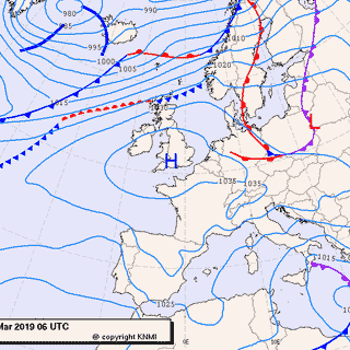 Previsioni meteo per giovedì 28, venerdì 29, sabato 30 (marzo)