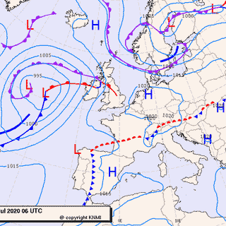 Previsioni meteo per giovedì 30, venerdì 31, sabato 1 (luglio-agosto)