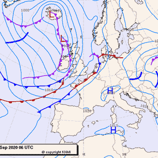 Previsioni meteo per mercoledì 30, giovedì 1, venerdì 2 (settembre-ottobre)
