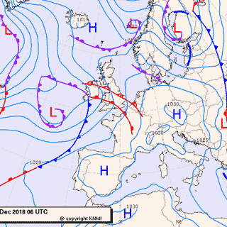 Previsioni meteo per mercoledì 5, giovedì 6, venerdì 7 (dicembre)