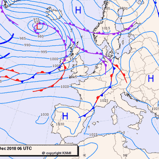 Previsioni meteo per giovedì 6, venerdì 7, sabato 8 (dicembre)
