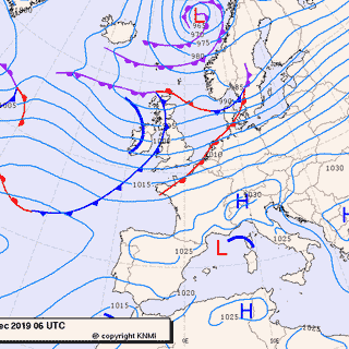 Previsioni meteo per venerdì 6, sabato 7, domenica 8 (dicembre)