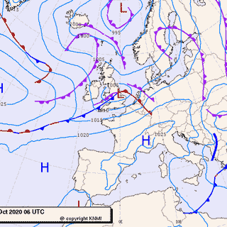Previsioni meteo per giovedì 8, venerdì 9, sabato 10 (ottobre)
