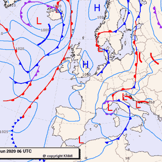 Previsioni meteo per martedì 9, mercoledì 10, giovedì 11 (giugno)