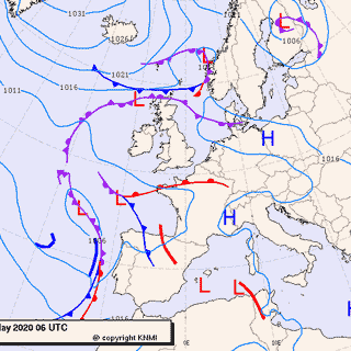 Previsioni meteo per sabato 9, domenica 10, lunedì 11 (maggio)