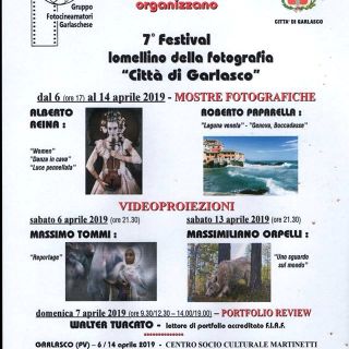 Garlasco: parte ufficialmente da oggi (sabato 6 aprile) il settimo festival lomellino della fotografia