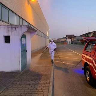 Robbio, nuova disinfezione delle strade cittadine. Le operazioni inizieranno questa sera (venerdì)