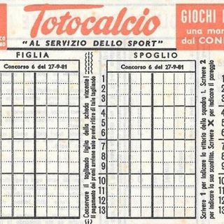 Manovra, addio al Totocalcio: un’altra mazzata per noi romantici del calcio che fu