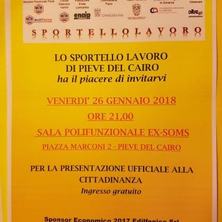 Pieve del Cairo: Arriva lo sportello lavoro per i disoccupati