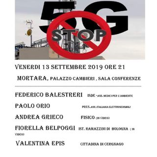 Mortara, venerdì prossimo l’incontro “Stop al 5G”