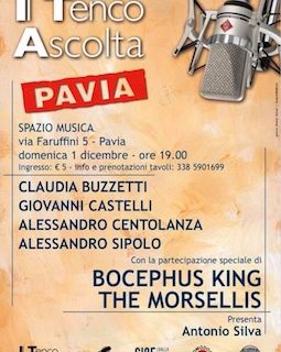 Club Tenco, &quot;Il Tenco ascolta&quot; arriva a Pavia: ospiti Bocephus King e The Morsellis
