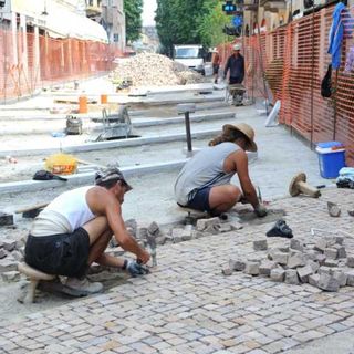 Abbiategrasso: iniziati i lavori in Corso Italia e via Cantù