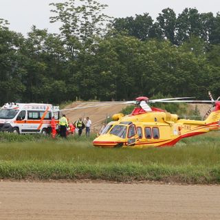Ottobiano: cade sulla pista da motocross, ferito un 23enne tedesco