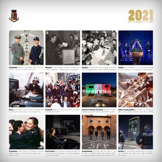 Presentato il calendario 2021 della Polizia di Stato