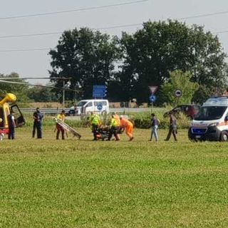 Bernate Ticino: gravissimo incidente sul lavoro, operaio cade da oltre dieci metri