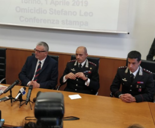 La conferenza stampa dei carabinieri che hanno indagato sul delitto