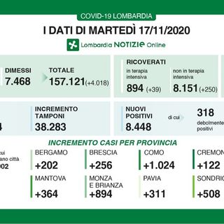 Coronavirus, in provincia di Pavia altri 311 contagi. In Lombardia 8.448 casi e 202 vittime