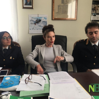 Da sinistra: Viscovo (Mobile di Biella), Camelio (Procuratore di Biella) e Porcino (Mobile di Vercelli)