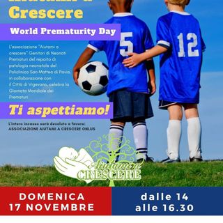 Città di Vigevano in campo per la Giornata Mondiale dei Prematuri