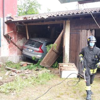 Bereguardo: le immagini del tragico incidente alla Cascina Orsine