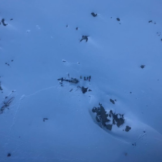 La zona dell'incidente