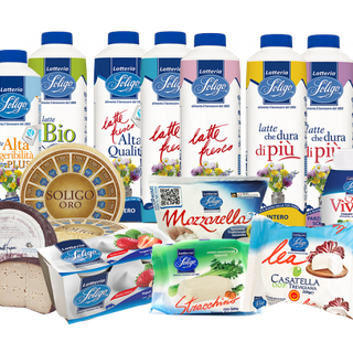 Formaggi e latte Soligo sui banchi della GDO Lombarda