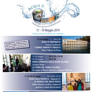 Oltrepò: settimana della bonifica 2019, il 18 e 19 maggio visite al Museo della bonifica