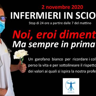 Sanità, Nursing Up, De Palma: &quot;Pronti allo sciopero di lunedì 2 novembre. Pronti ancora una volta a manifestare il nostro dissenso verso chi calpesta i diritti e le istanze legittime degli infermieri italiani».
