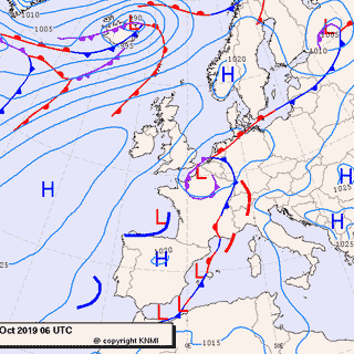Previsioni meteo per lunedì 21, martedì 22, mercoledì 23 (ottobre)
