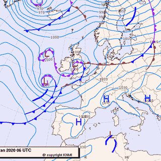 Previsioni meteo per giovedì 9, venerdì 10, sabato 11 (gennaio)