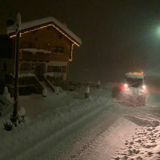 Spettacolo bianco: a Macugnaga un metro di neve