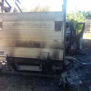 Cassinetta: camion rubato incendiato dietro un cascinale sulla statale per Abbiategrasso