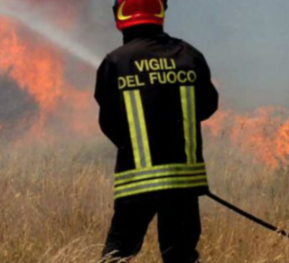 Fiamme alle sterpaglie: grosso incendio nel Monferrato