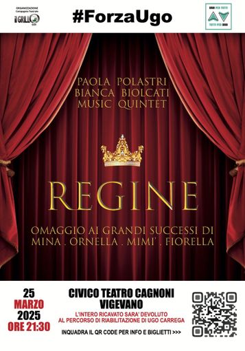 Vigevano, al teatro Cagnoni un concerto benefico per Ugo Carrega