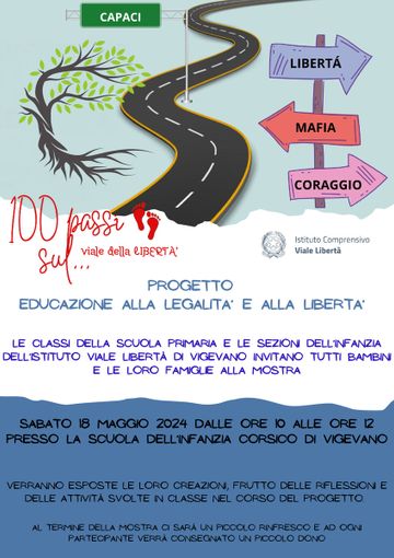 Vigevano: “Cento Passi…sul viale della libertà” Vigevano: “Cento Passi…sul viale della libertà”
