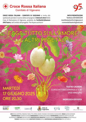 Al teatro Cagnoni va in scena lo spettacolo &quot;Eggs&quot; con gli attori detenuti della casa di reclusione di Vigevano